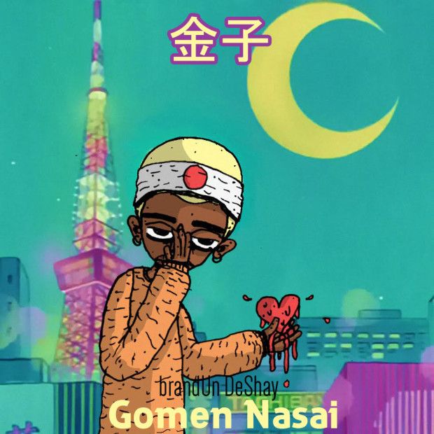 Album cover art for "Gomen Nasai (ごめんなさい。)" by brandUn DeShay