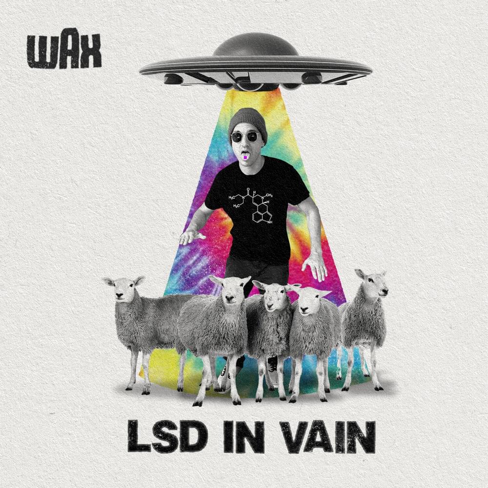 Album cover art for "LSD in Vain" by Wax