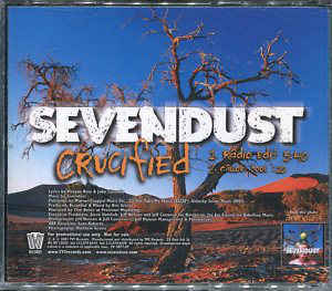 Album cover art for "Crucified" by Sevendust