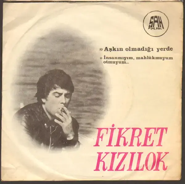 Album cover art for "Aşkın Olmadığı Yerde" by Fikret Kızılok