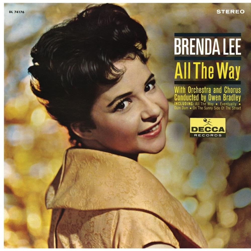 Album cover art for "Kansas City" by Brenda Lee