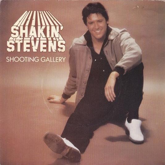 Album cover art for "Shooting Gallery" by Shakin’ Stevens
