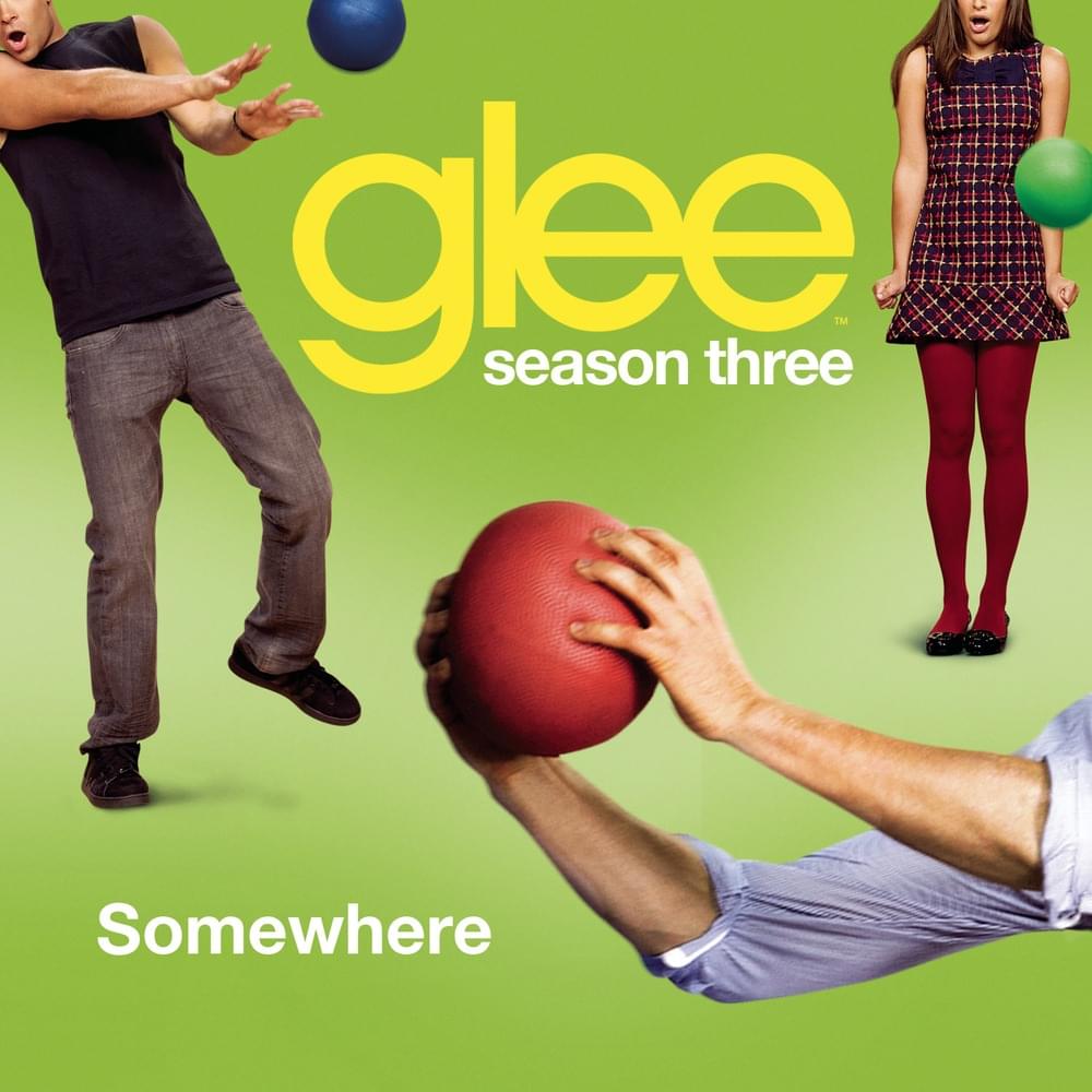 Album cover art for "Somewhere" by Glee Cast