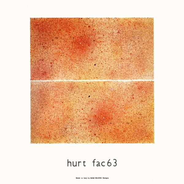 Album cover art for "Hurt" by New Order