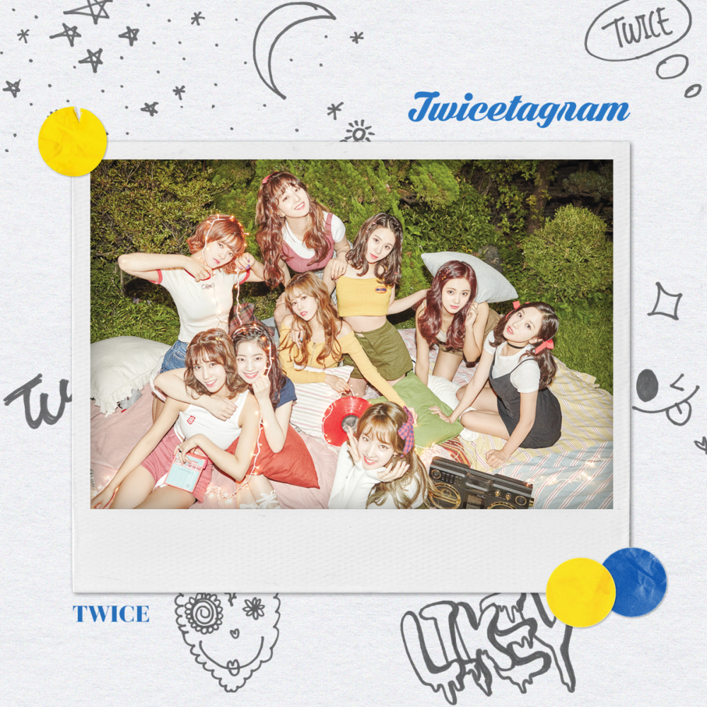 Album cover art for "24/7" by TWICE