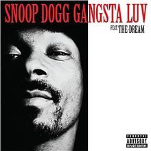 Album cover art for "Gangsta Luv" by Snoop Dogg & The-Dream