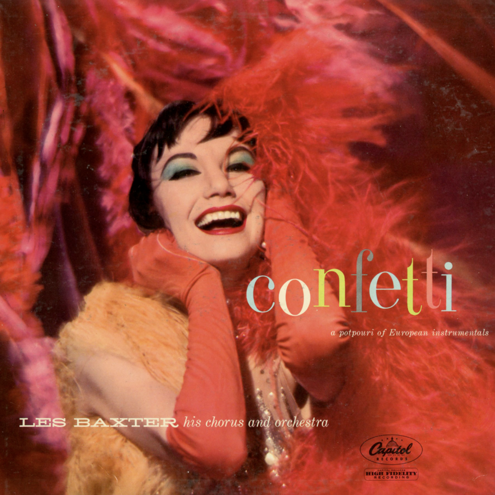 Album cover art for "The Poor People of Paris" by Les Baxter