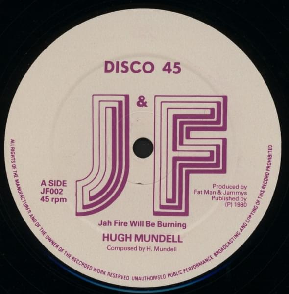 Jah Fire Will Be Burning by Hugh Mundell