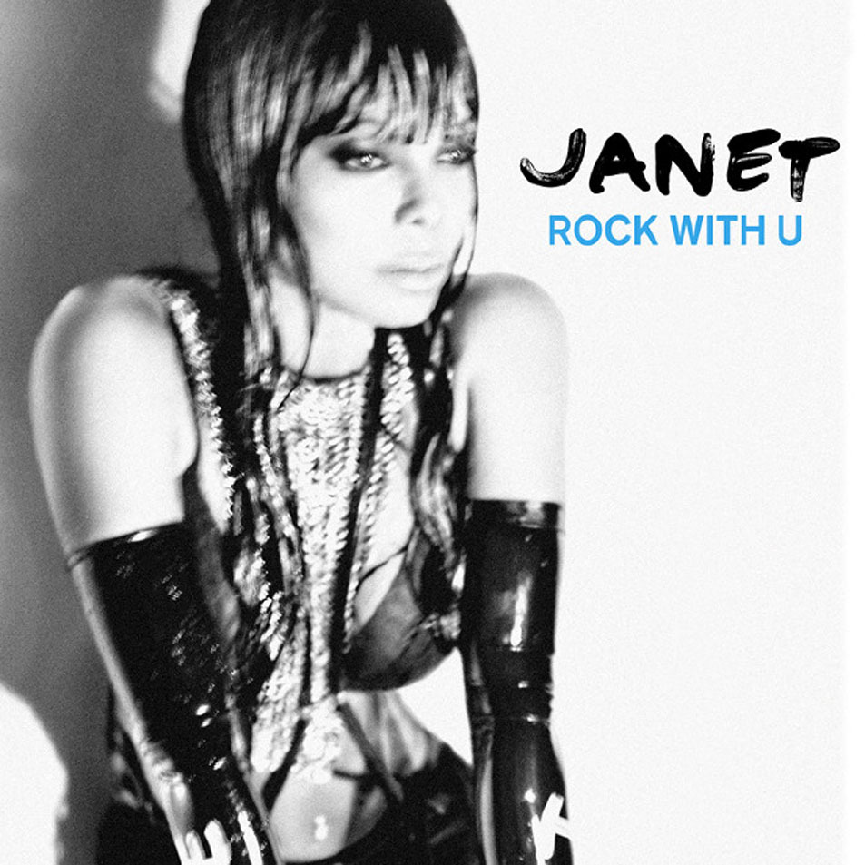Album cover art for "Rock With U" by Janet Jackson