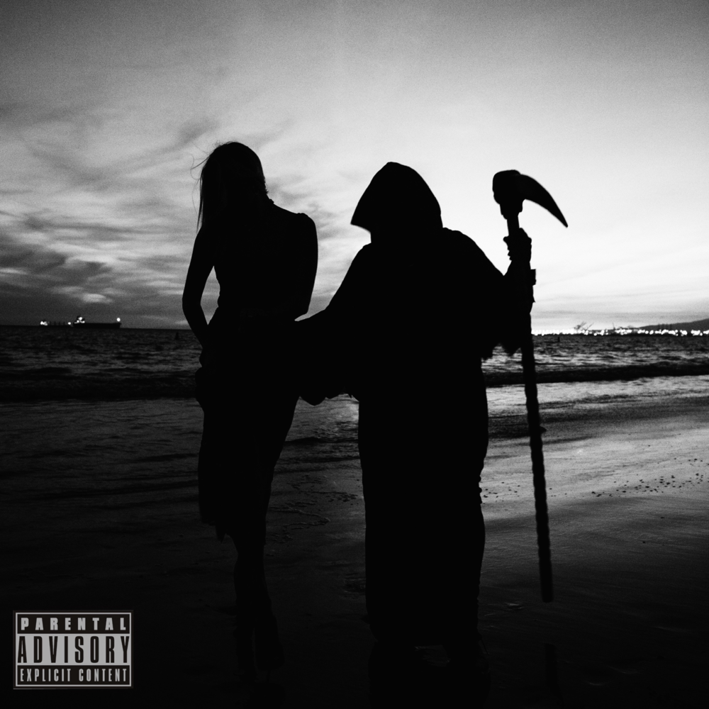 Album cover art for "Kamikaze" by Azizi Gibson