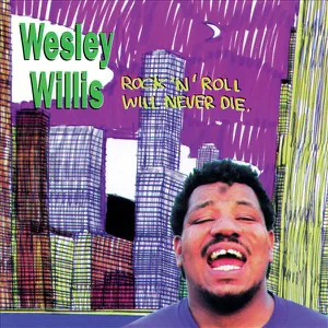 Album cover art for "Courtney Love" by Wesley Willis