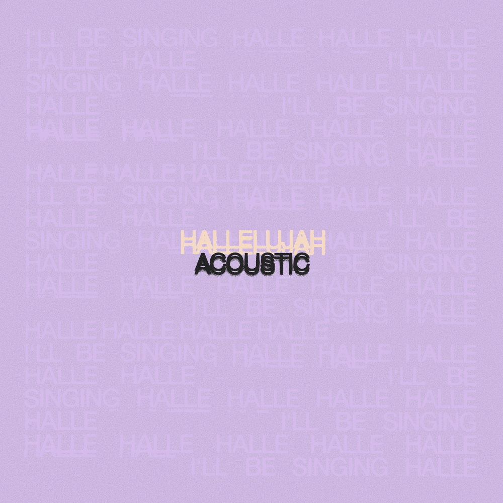 Album cover art for "Hallelujah (Acoustic)" by Oh Wonder