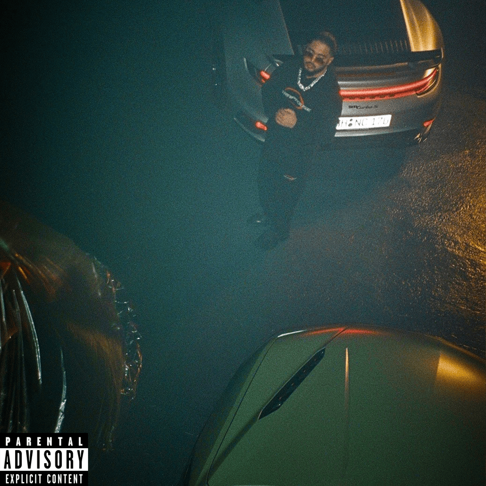 Album cover art for "hustler" by KALIM