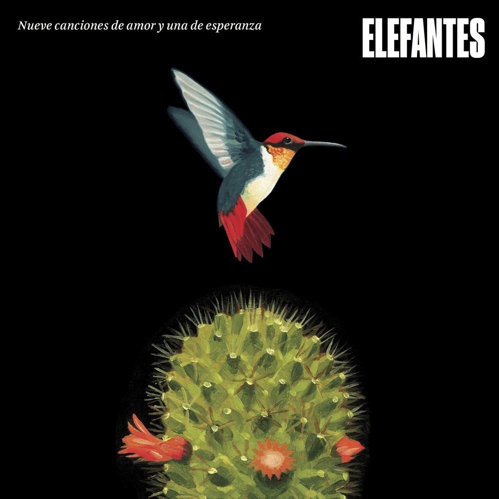 Cover image for Nueve canciones de amor y una de esperanza