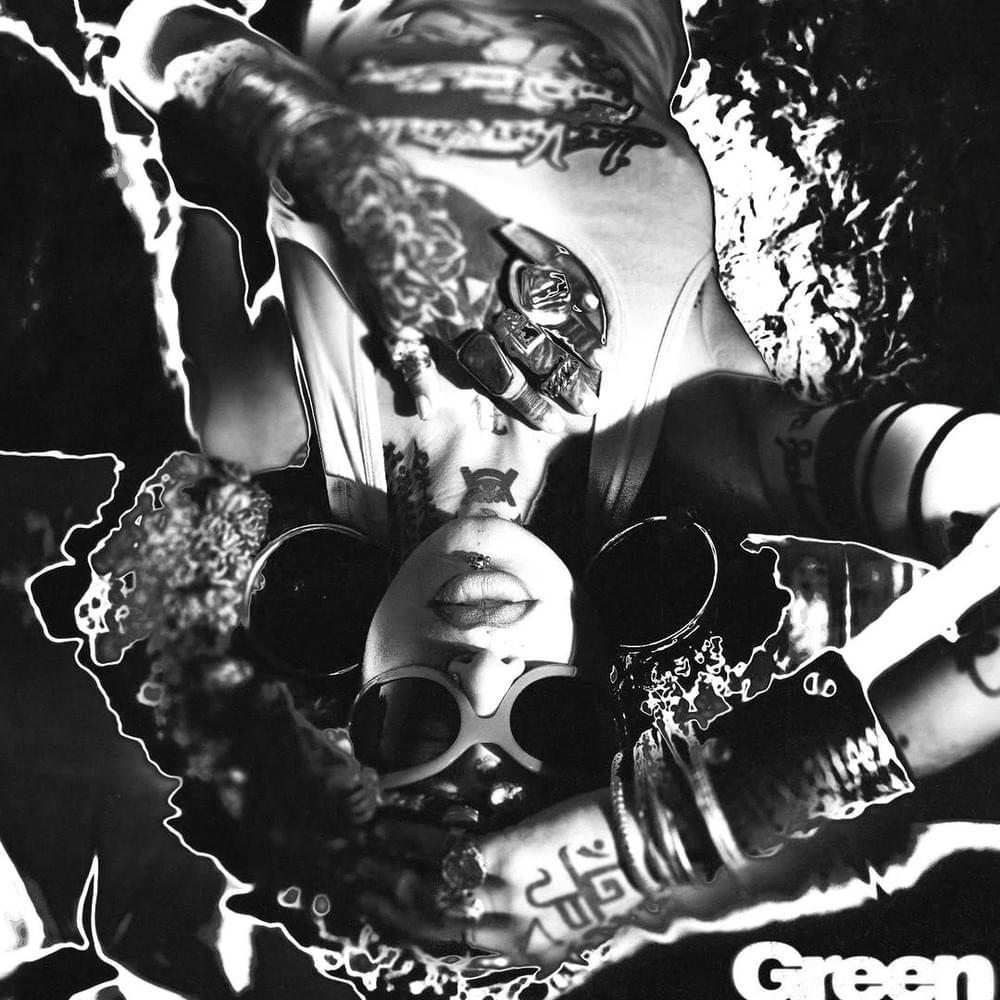 Album cover art for "Green" by Greentea Peng