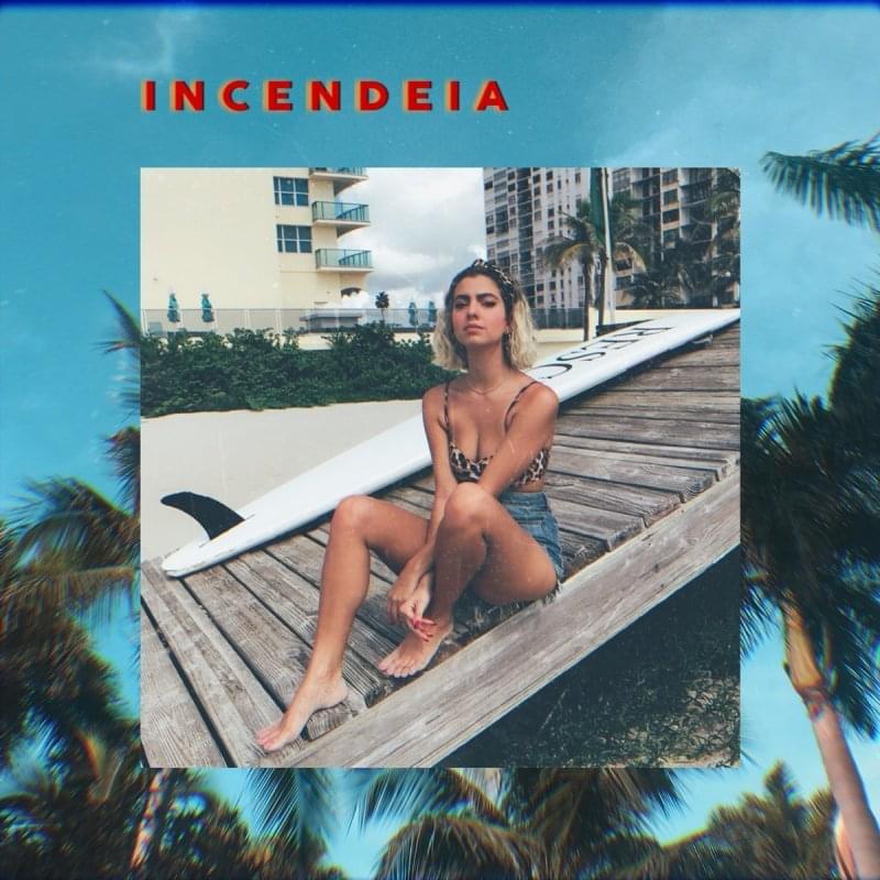 Album cover art for "​incendeia" by Clara Valverde