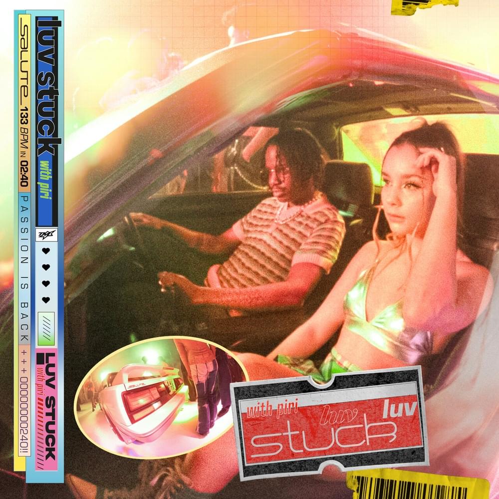 Album cover art for "luv stuck" by salute