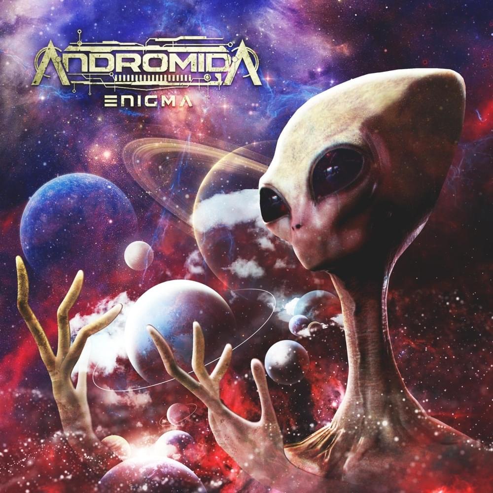 Album cover art for "Enigma" by Andromida