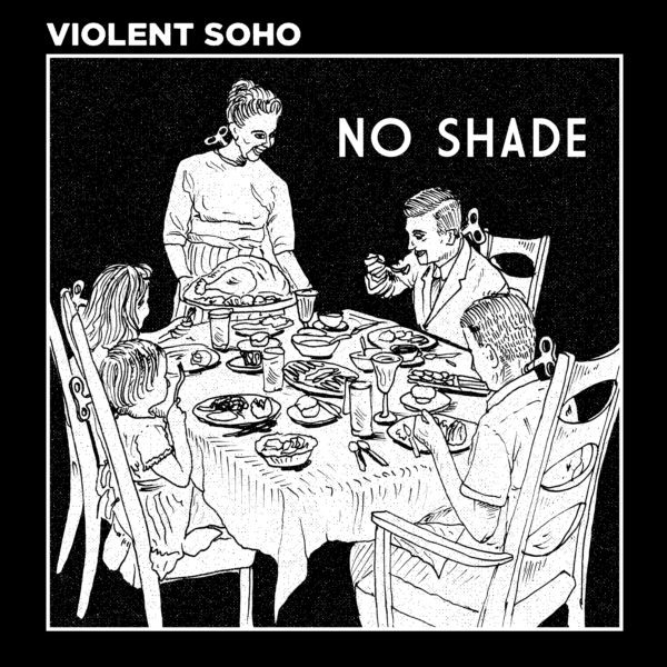 Album cover art for "No Shade" by Violent Soho