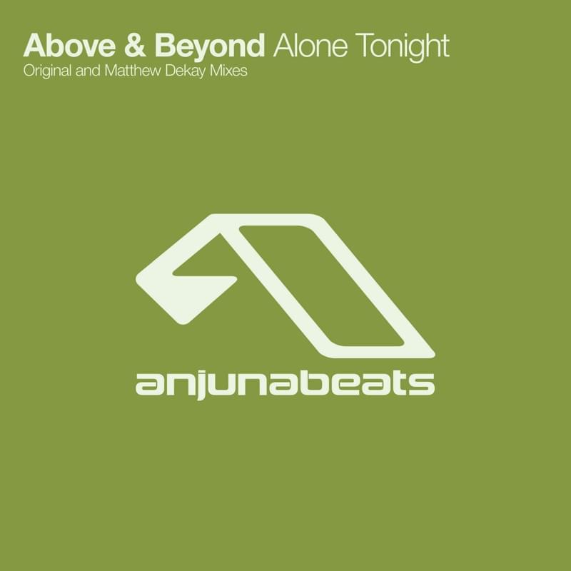 Album cover art for "Alone Tonight" by Above & Beyond & Richard Bedford