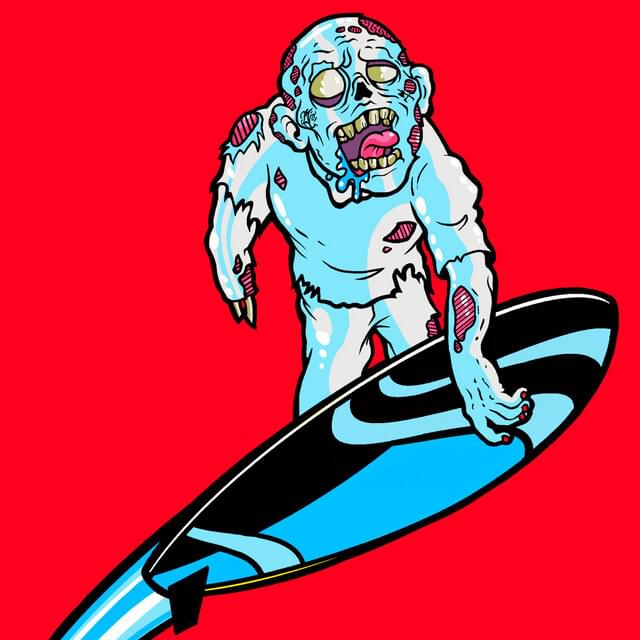 Album cover art for "Silver Surfer" by MadChild