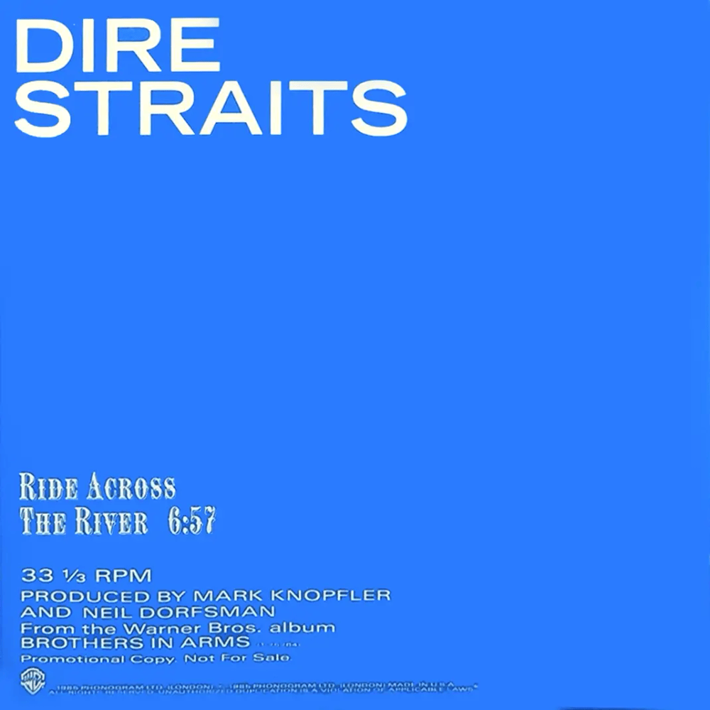 Album cover art for "Ride Across the River" by Dire Straits