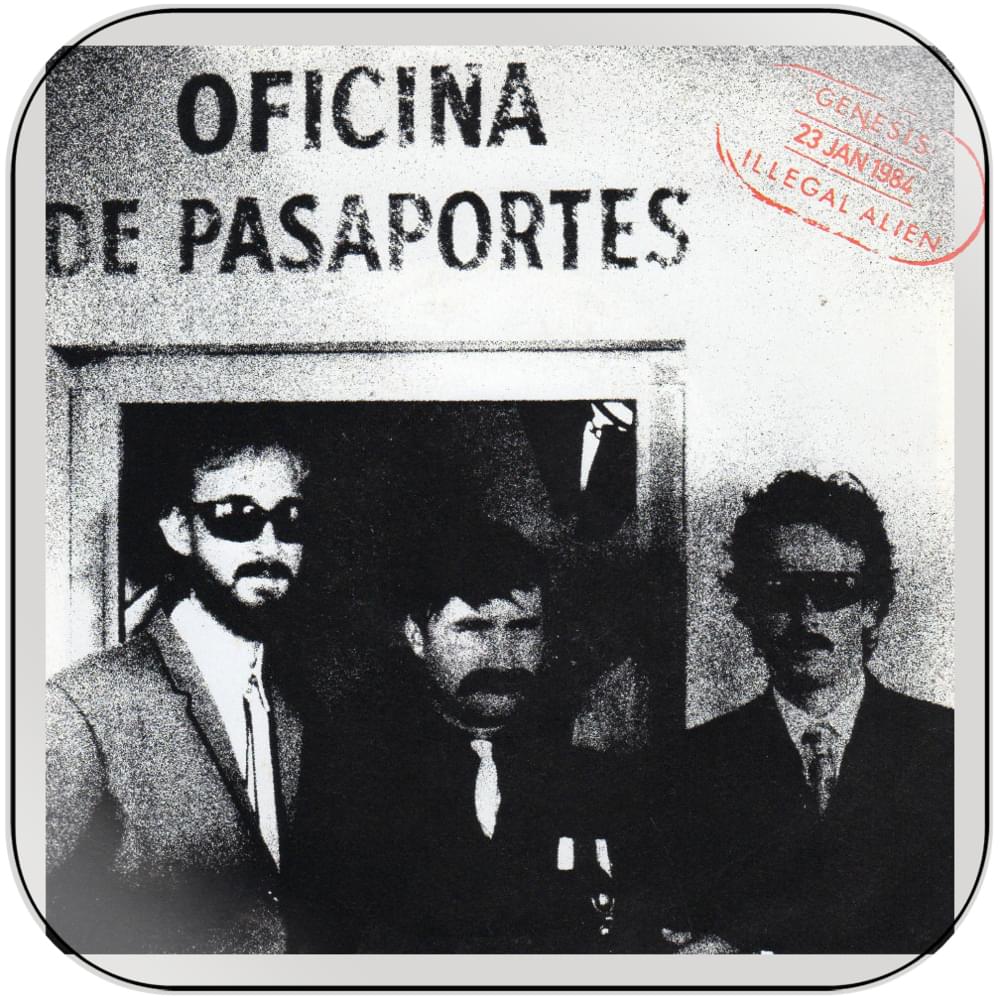 Album cover art for "Illegal Alien" by Genesis
