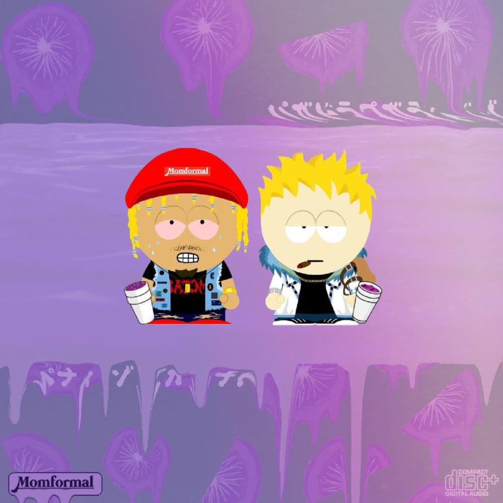 Album cover art for "LEANLUST" by ITSOKTOCRY & Weiland
