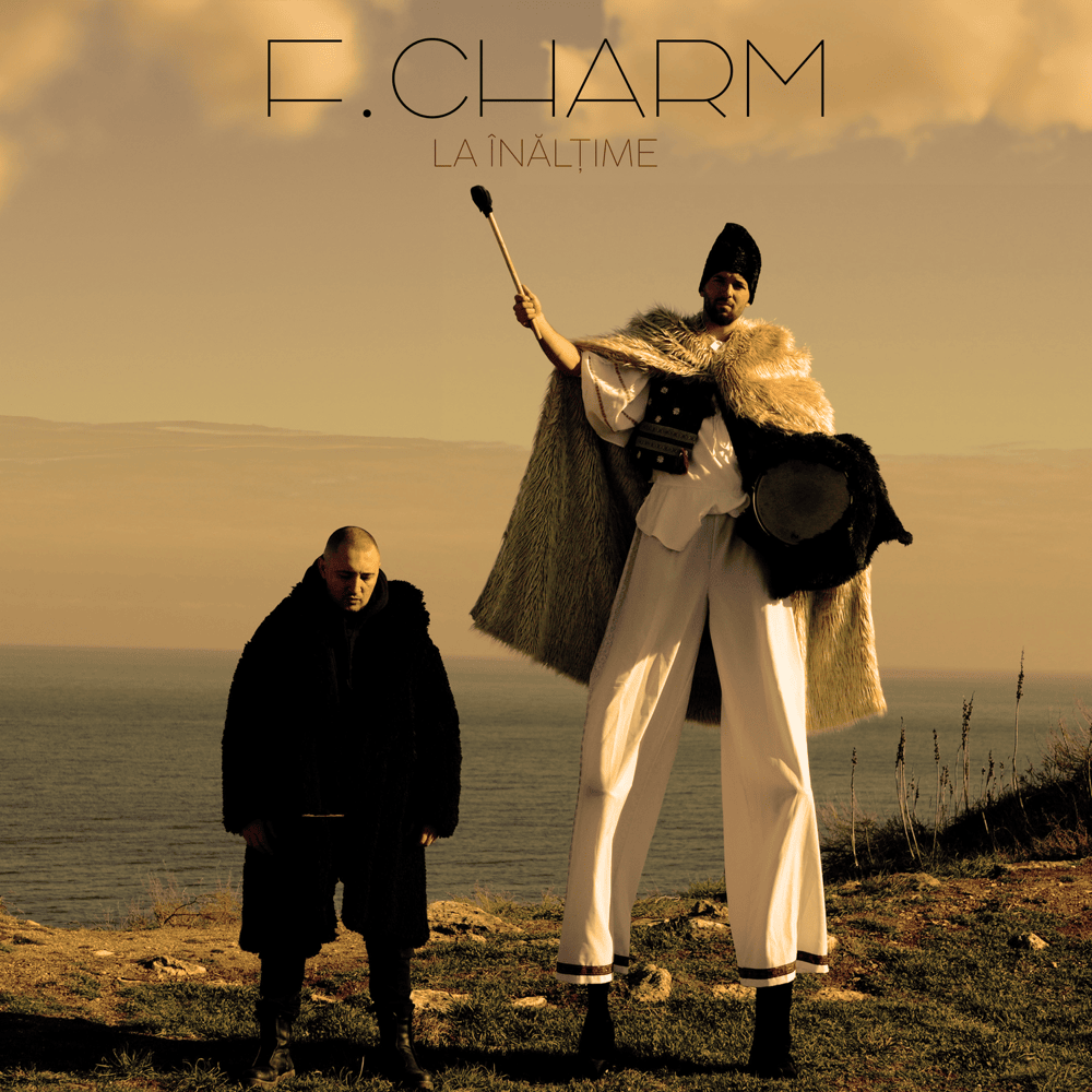 Album cover art for "La înălțime" by F.Charm