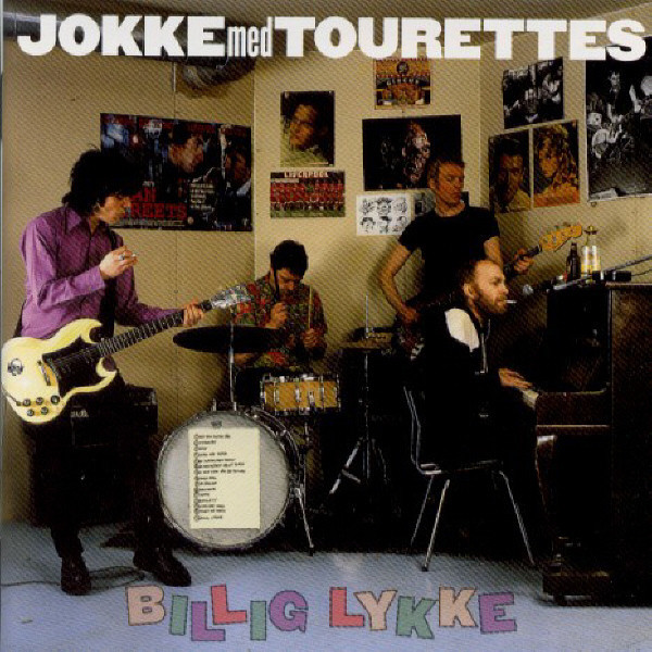Album cover art for "Halv" by Jokke med Tourettes