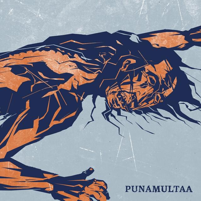 Album cover art for "Punamultaa" by Mokoma