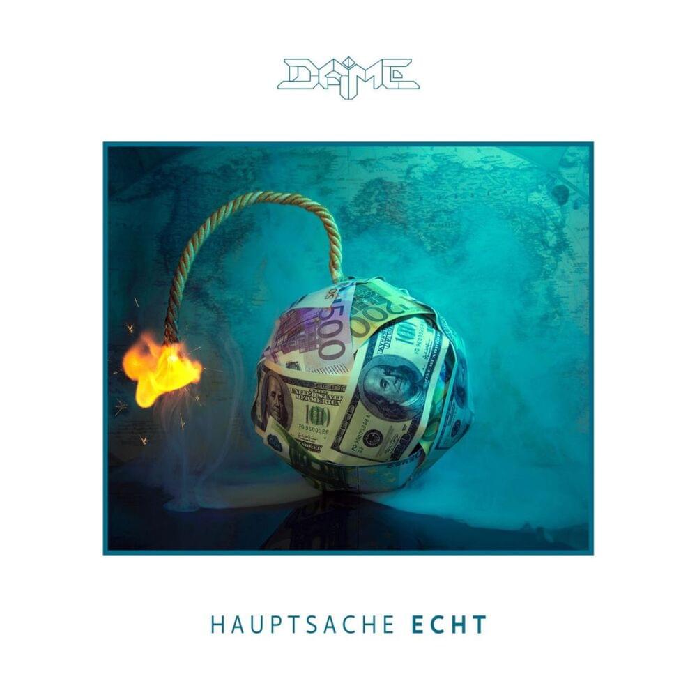 Album cover art for "Hauptsache Echt" by Dame