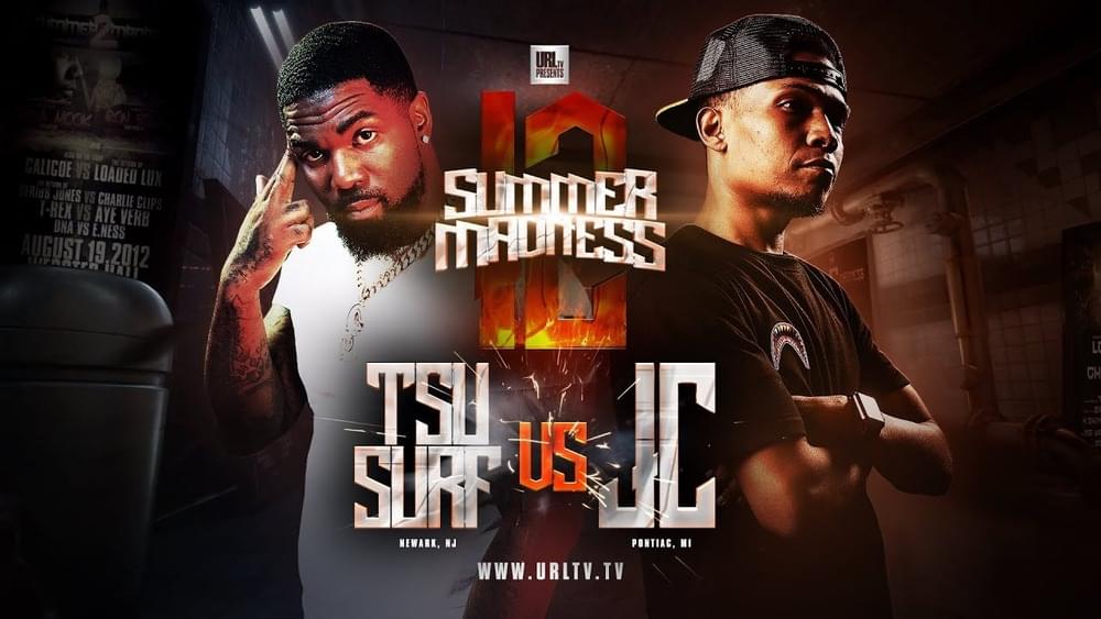 Album cover art for "Tsu Surf vs. JC" by URLtv & Tsu Surf & JC (Battle Rapper)