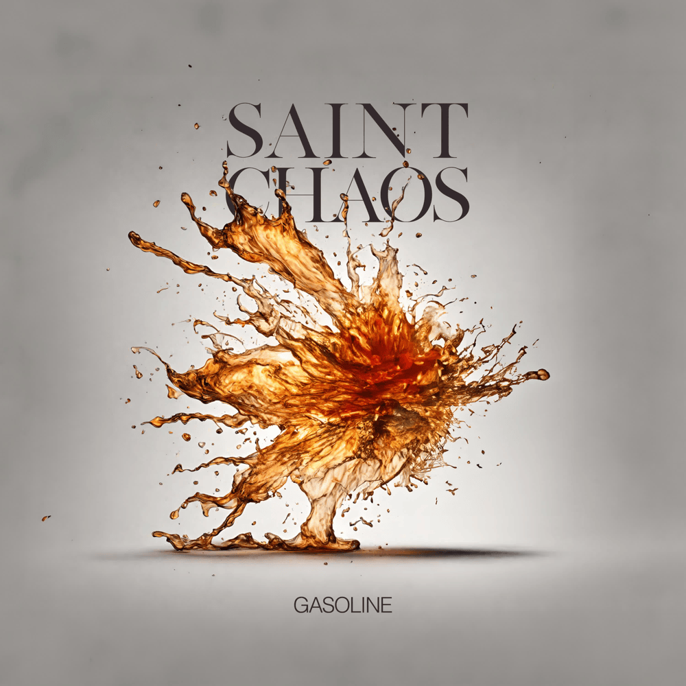 Album cover art for "Gasoline" by Saint Chaos