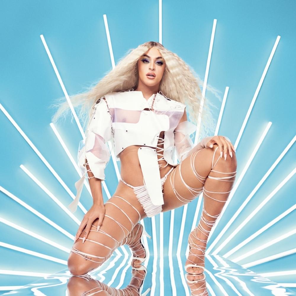 Album cover art for "Ouro" by Pabllo Vittar & Urias