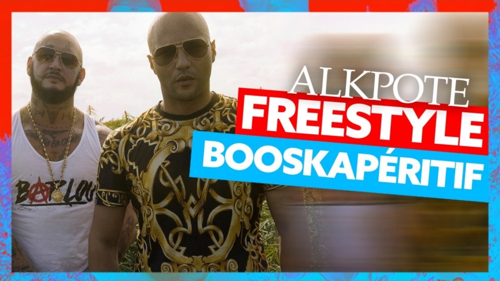 Album cover art for "Boosk’Apéritif" by Alkpote