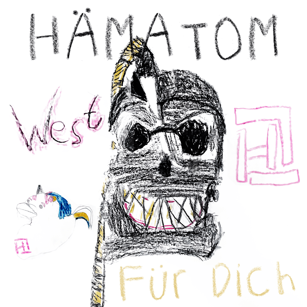 Album cover art for "Für Dich" by Hämatom