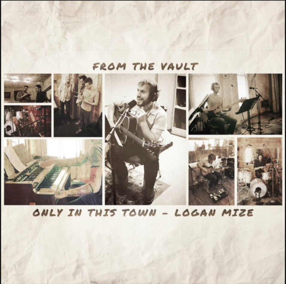 Album cover art for "Only In This Town" by Logan Mize