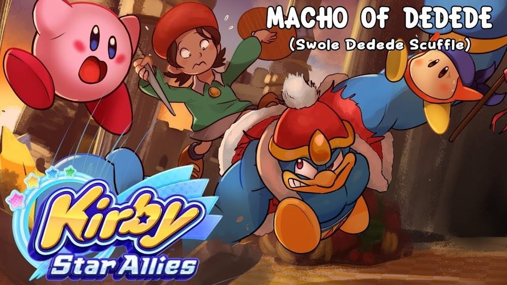 Album cover art for "Macho of Dedede WITH LYRICS" by Juno Songs