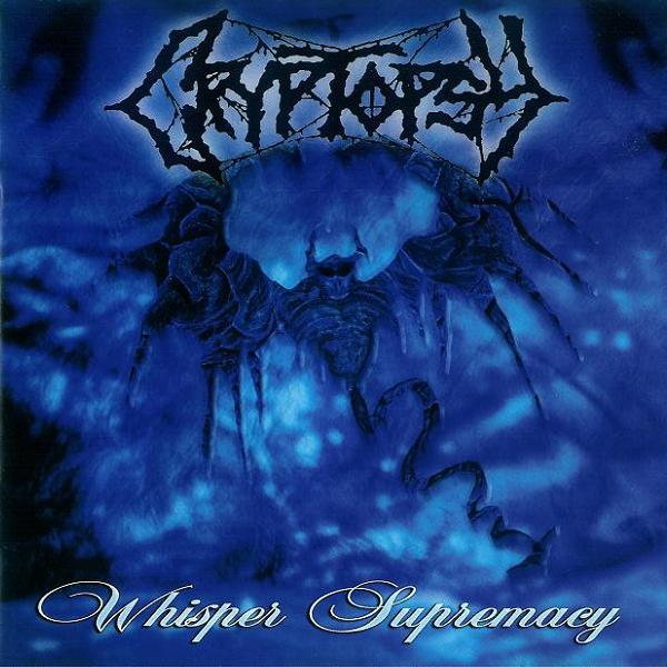 Album cover art for "White Worms" by Cryptopsy