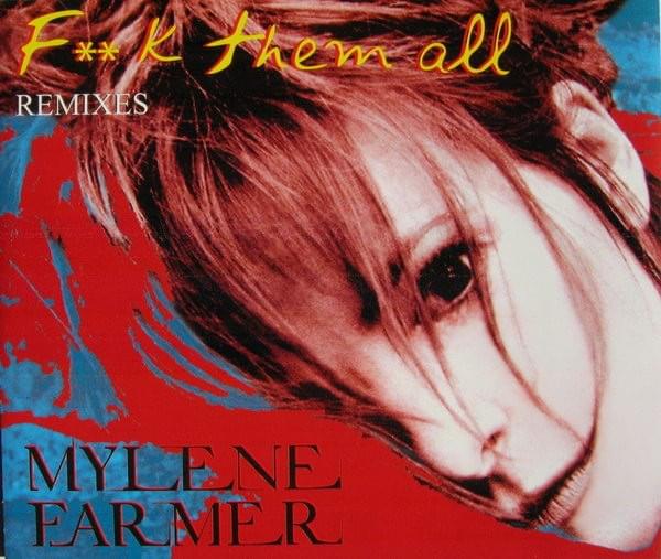 Album cover art for "Fuck Them All (The Martyr’s Remix)" by Mylène Farmer