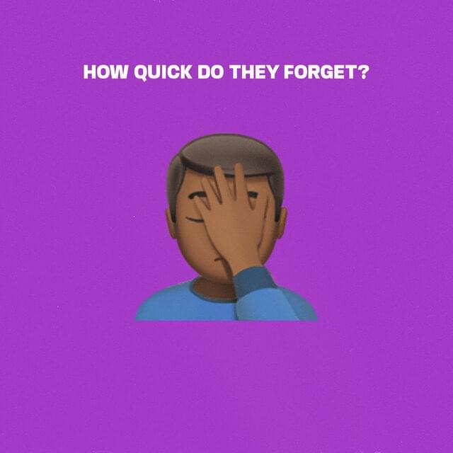 Album cover art for "How Quick Do They Forget?" by Chiddy Bang