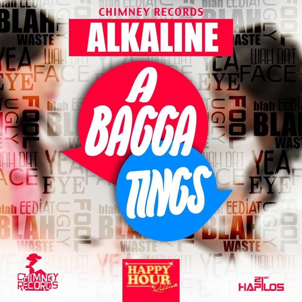 Album cover art for "A Bagga Tings" by Alkaline