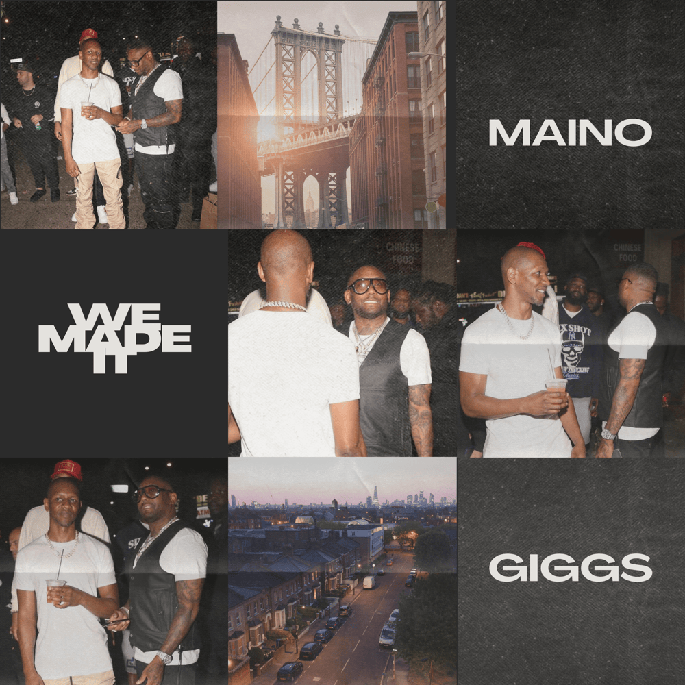 Album cover art for "We Made It" by Maino