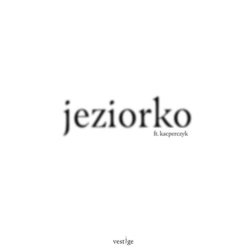 Album cover art for "jeziorko" by Tymek & Kacperczyk