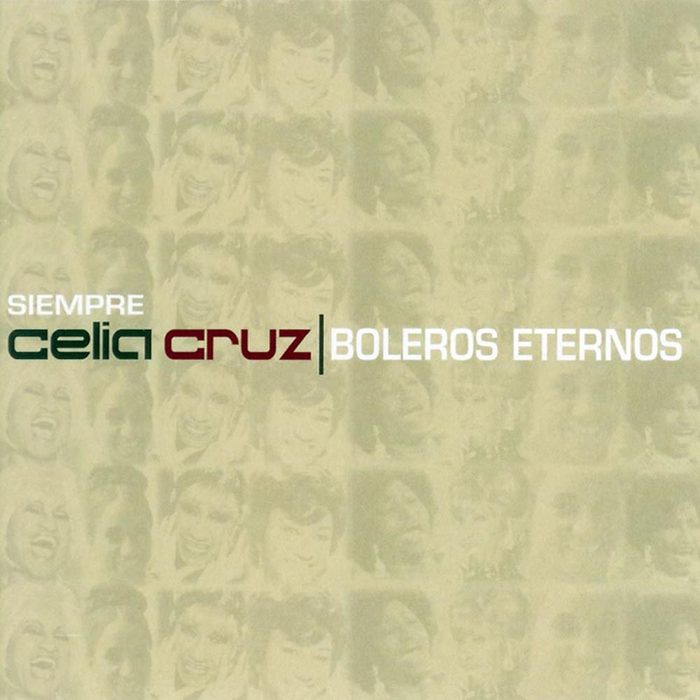 Album cover art for "Te Busco" by Celia Cruz