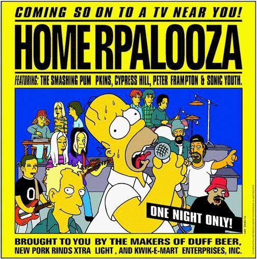Homerpalooza by The Simpsons