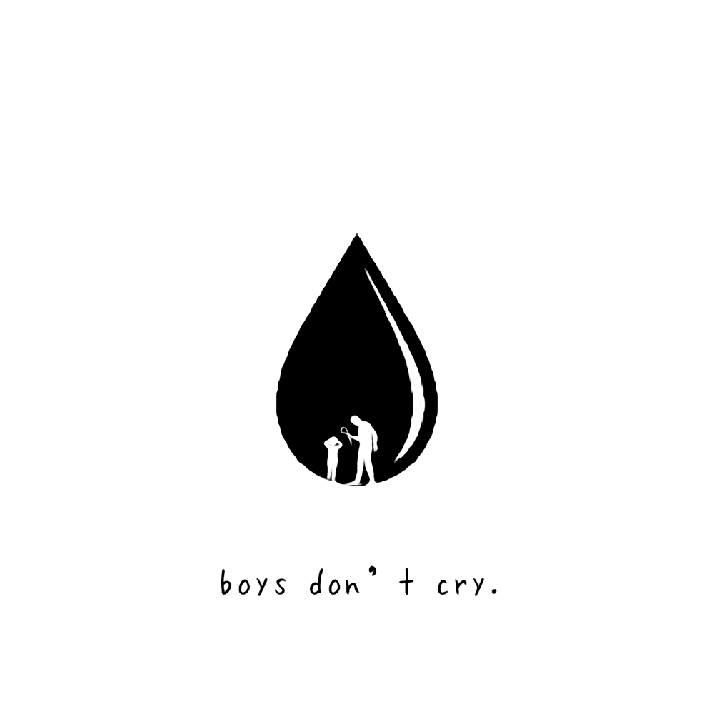 Album cover art for "boys don’t cry." by tylerhateslife