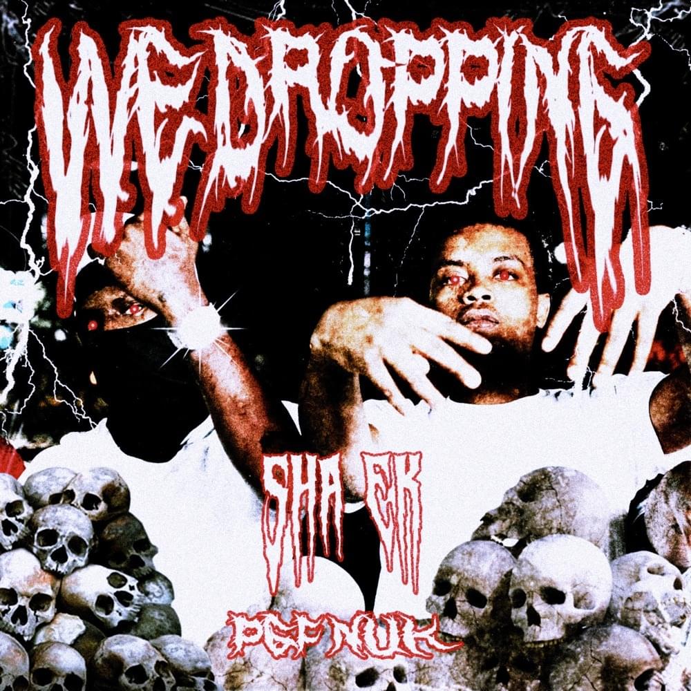 Album cover art for "We Droppin’" by Sha EK & PGF Nuk