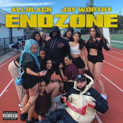 Album cover art for "Endzone" by ALLBLACK & Jay Worthy